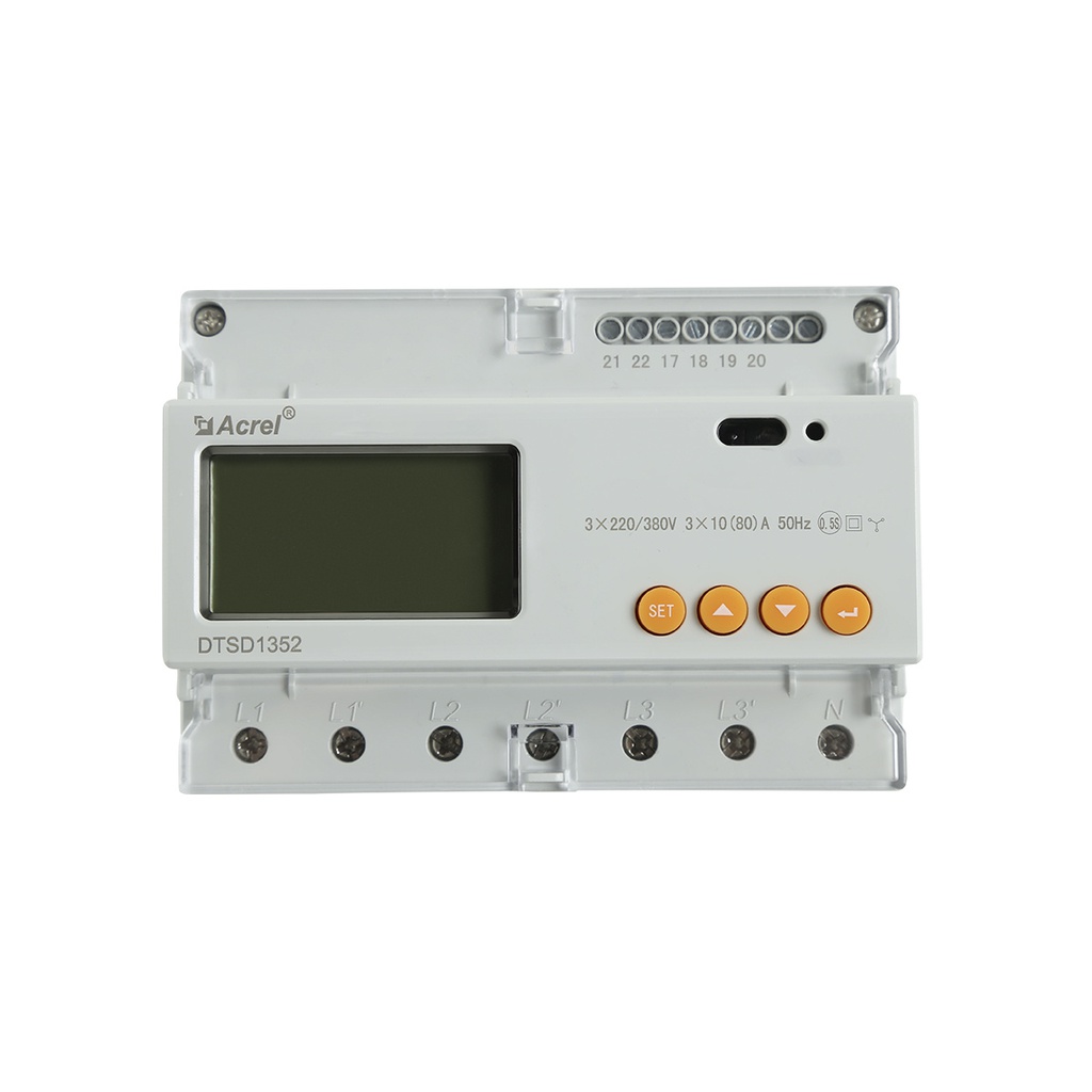 Sungrow Power Meter DTSD1352 (trifásico, Gama RT) 6A. Medida indirecta